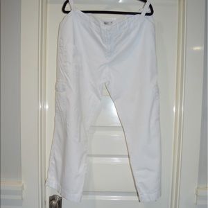 American Eagle 🦅 Outfitters white cotton pants. (3)